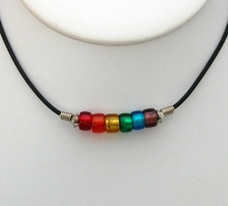 Czech. Bead Necklace